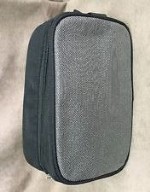 MK Men Toiletry Case - Gray Tweed